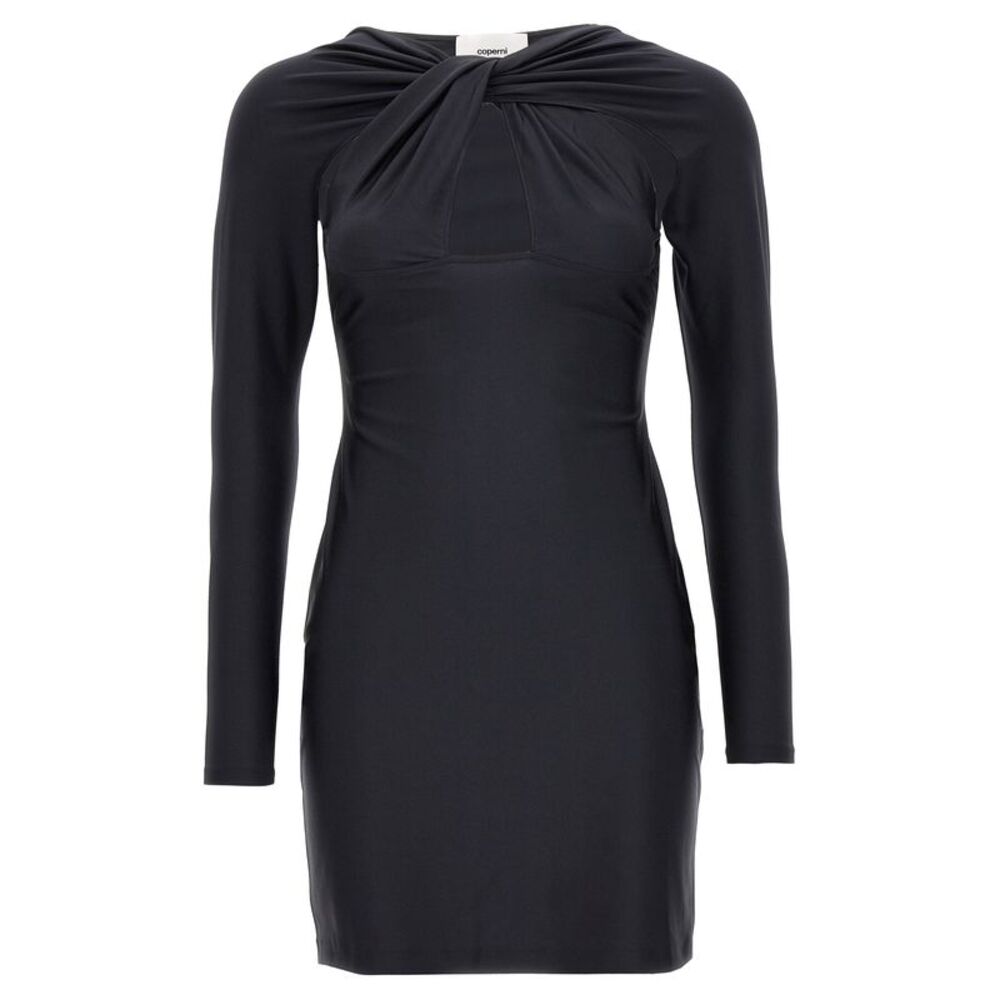 Coperni Black Polyamide Short Women's Dress